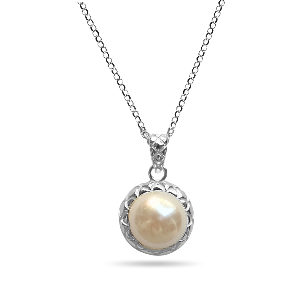 Snake pearl necklace