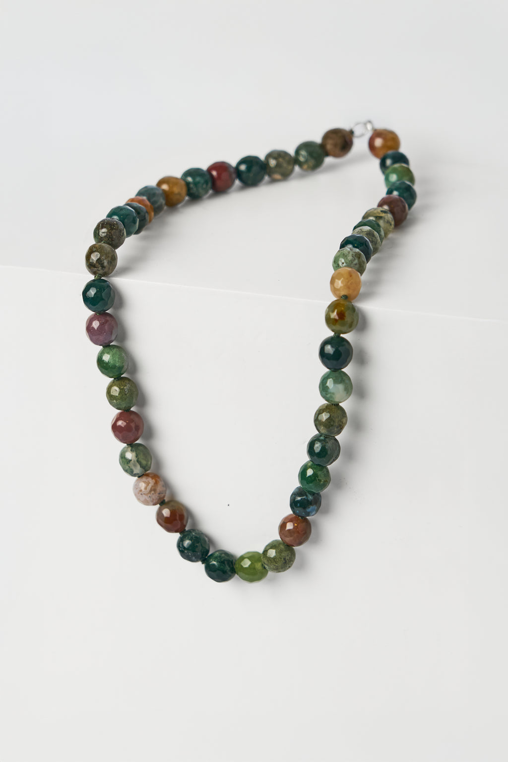 Green mossy ágatha choker