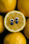 Lapislázuli Chunk Earrings