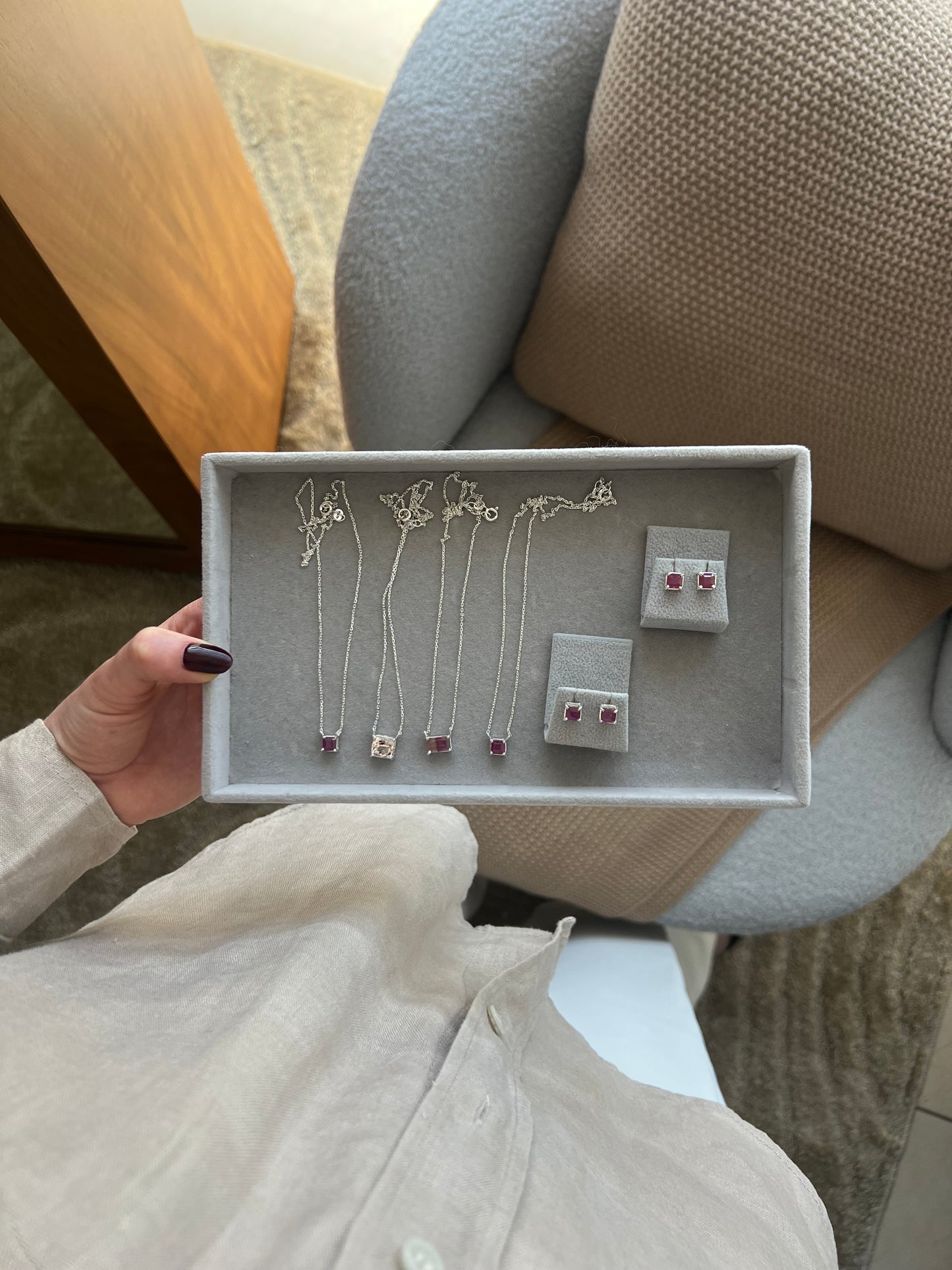 Ruby necklace