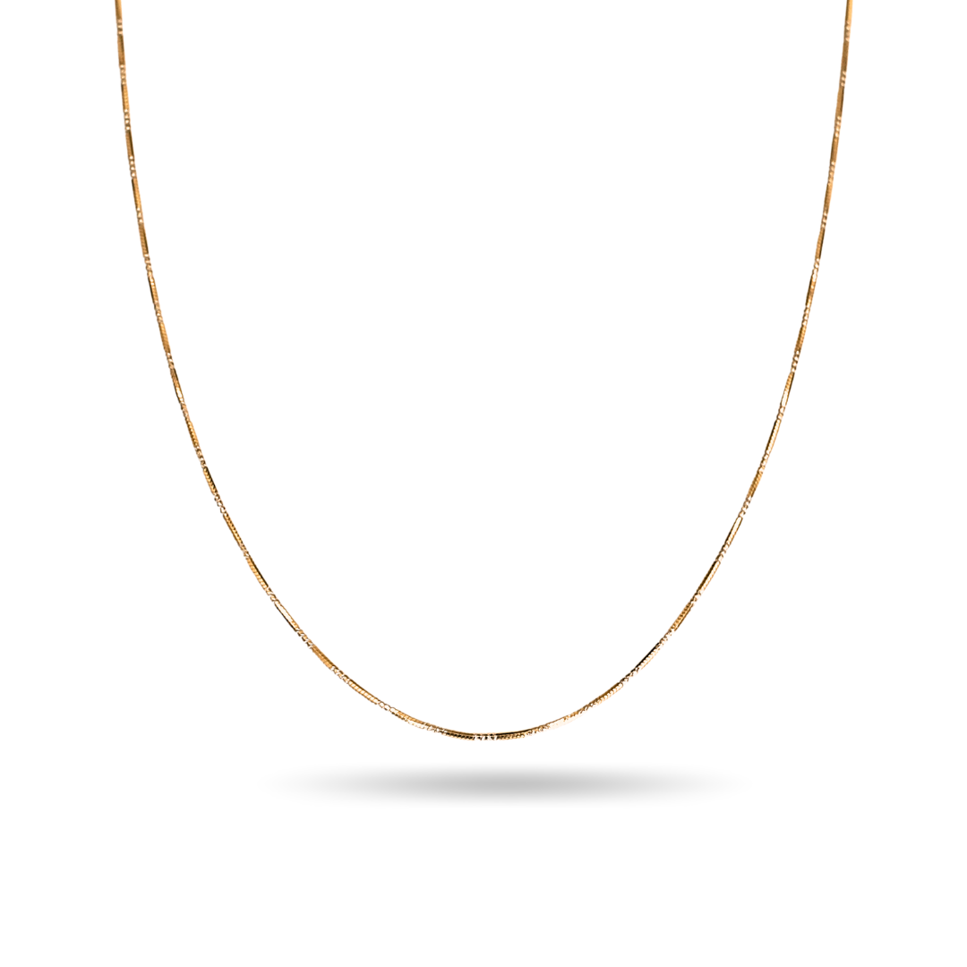 Silver and Golden Necklace