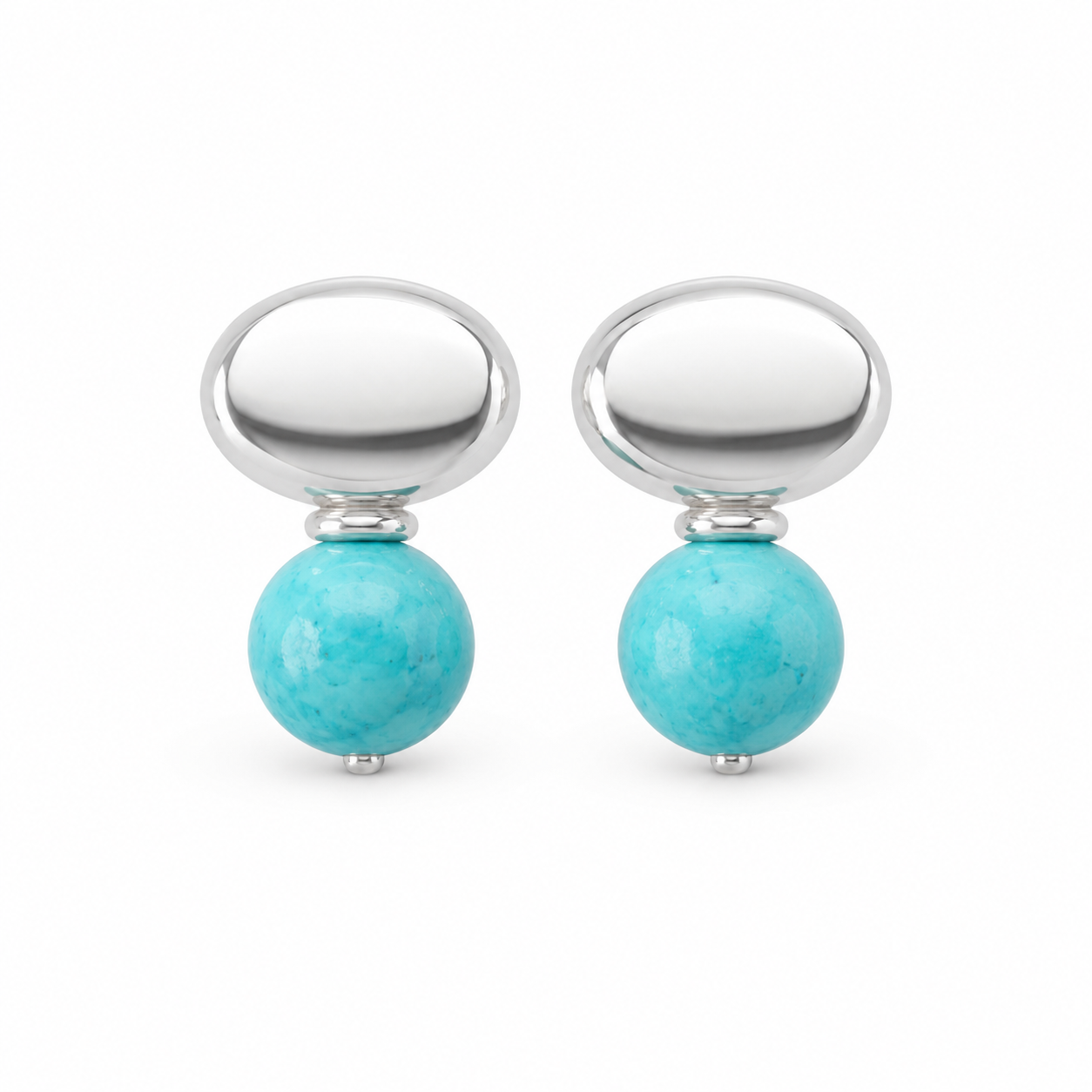 Turquoise Chunky Earrings