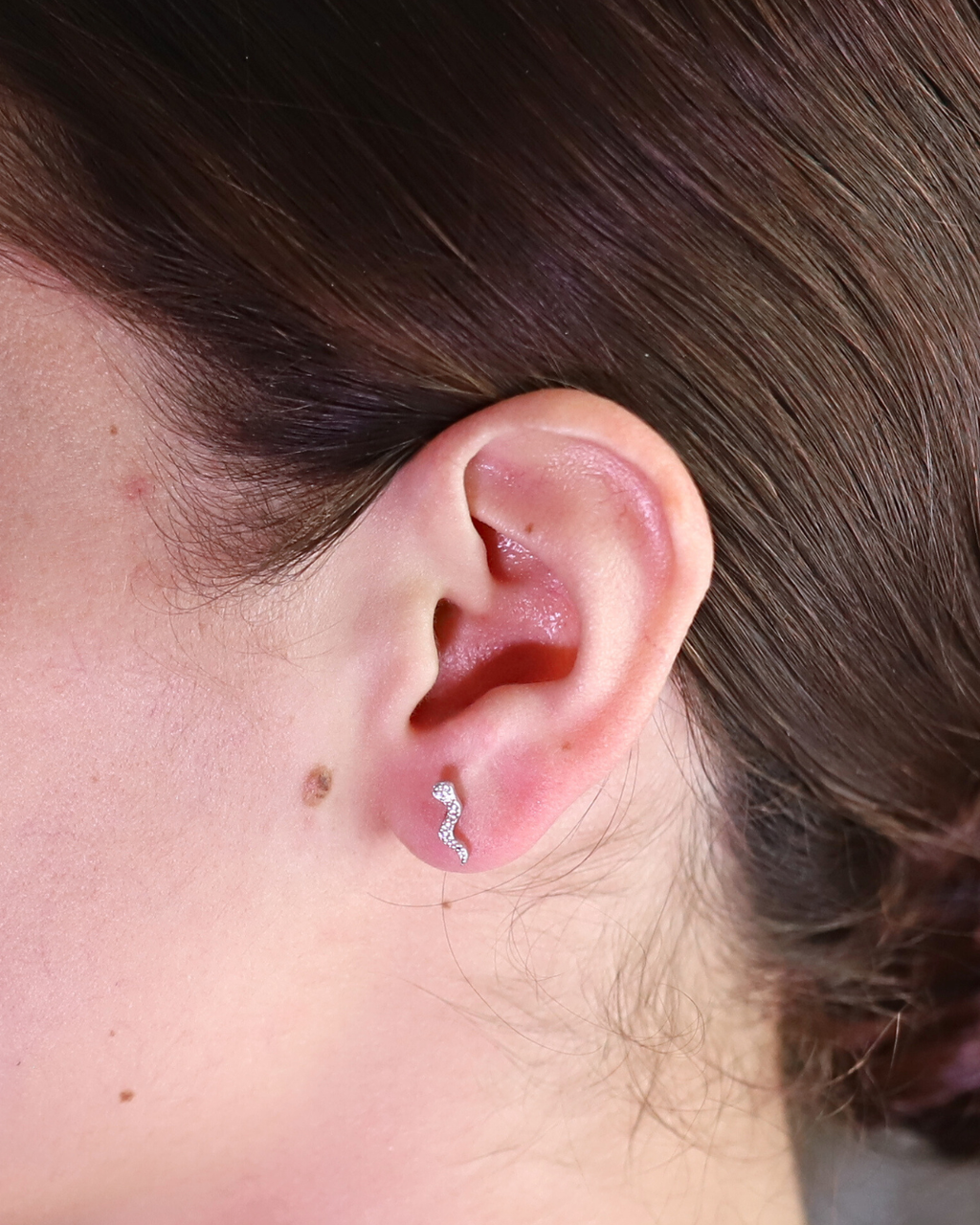 Snake Silver Piercing