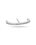 Silver Zirconia Ear Climber
