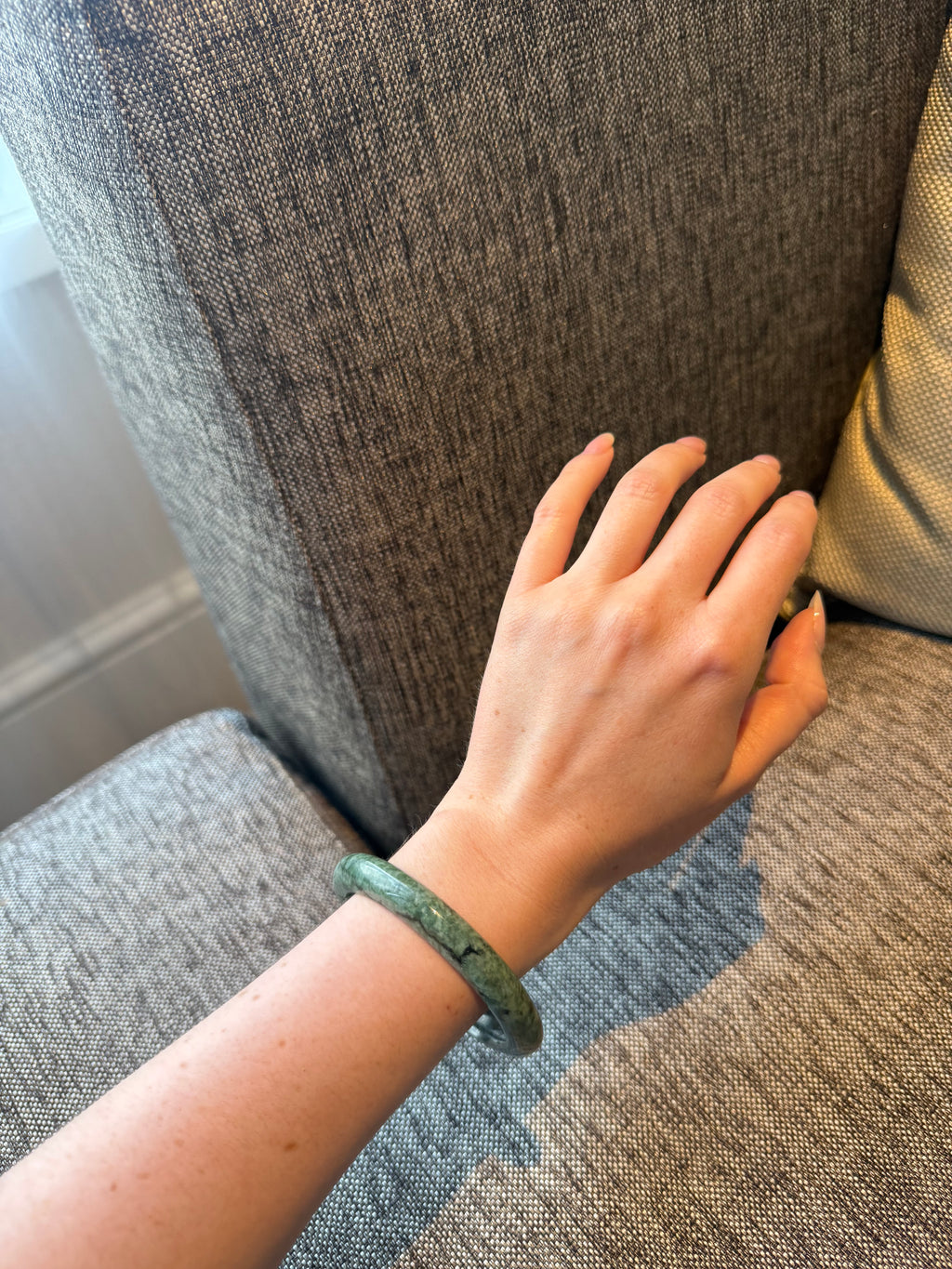 Jade bangle