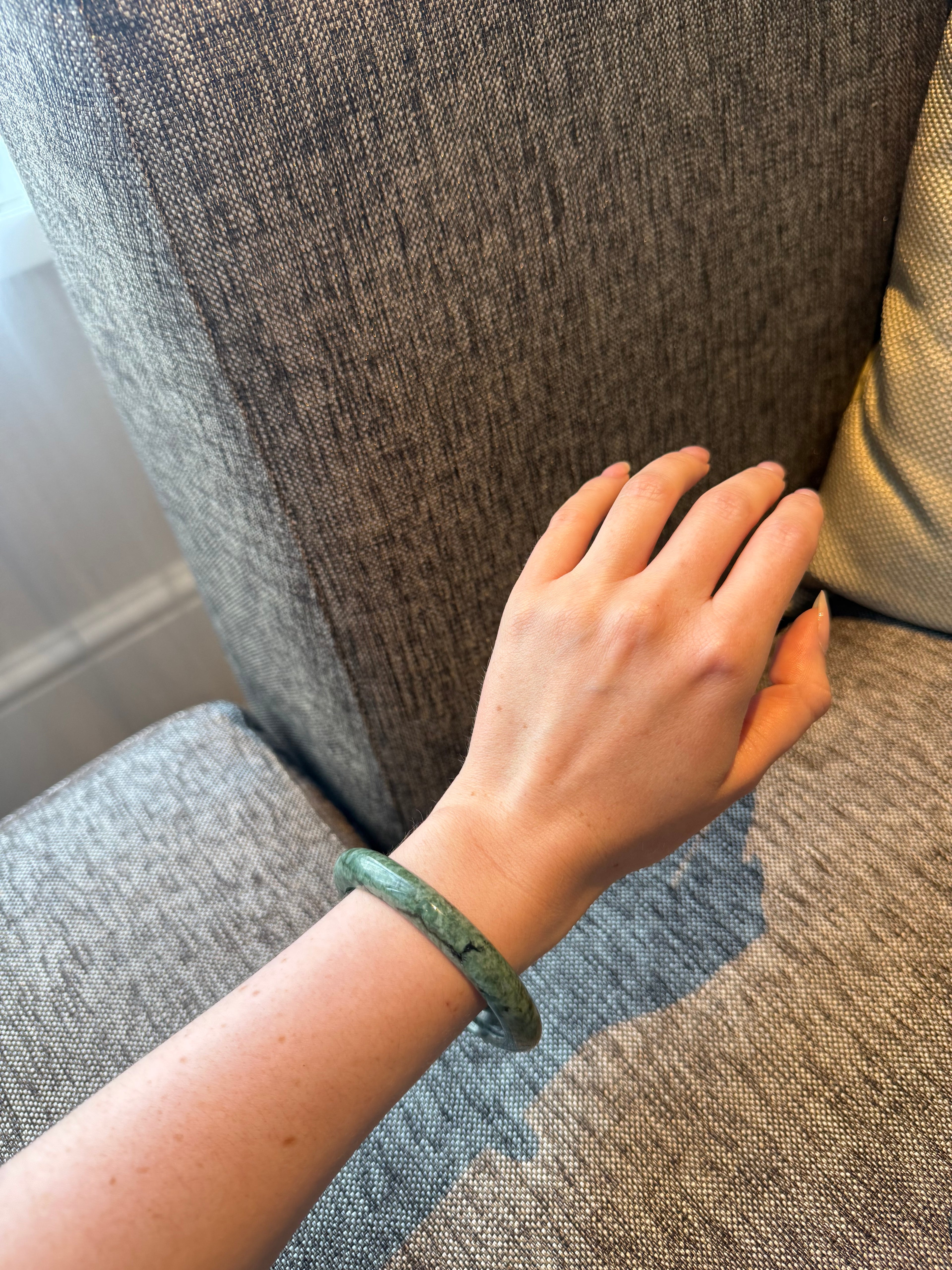 Jade bangle