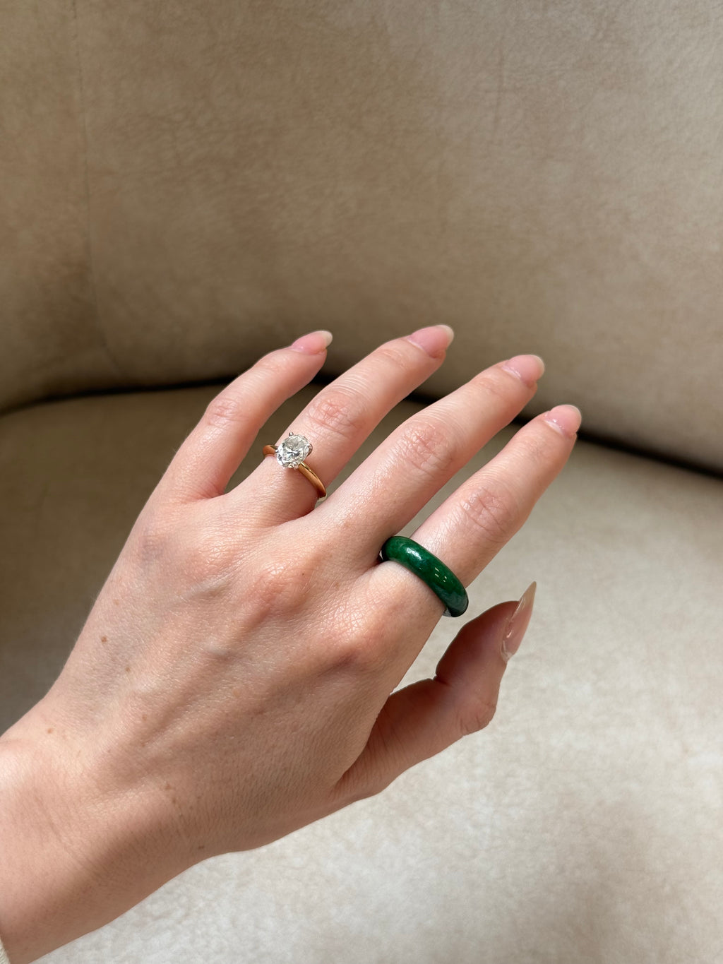 Jade ring
