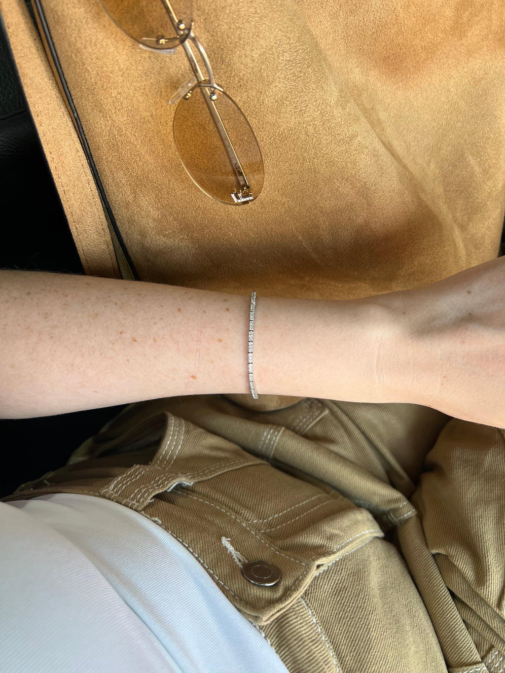 Mini Box Tennis Bracelet