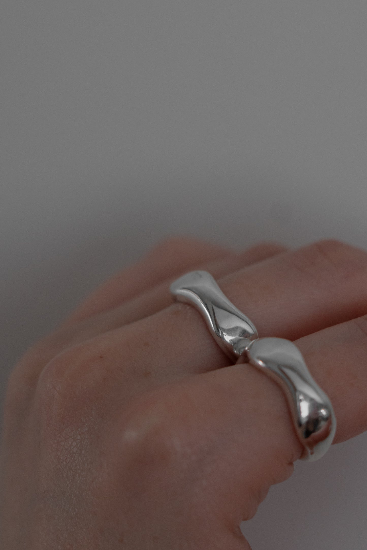 Fusion silver rings