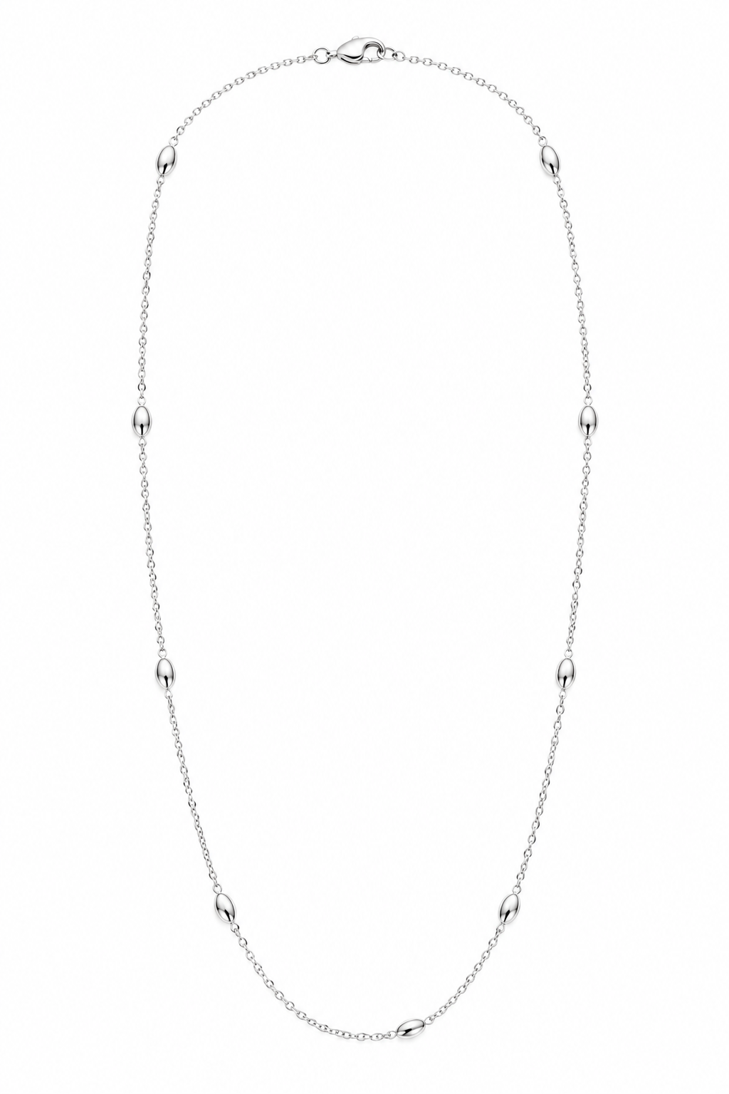 Bean Silver Choker