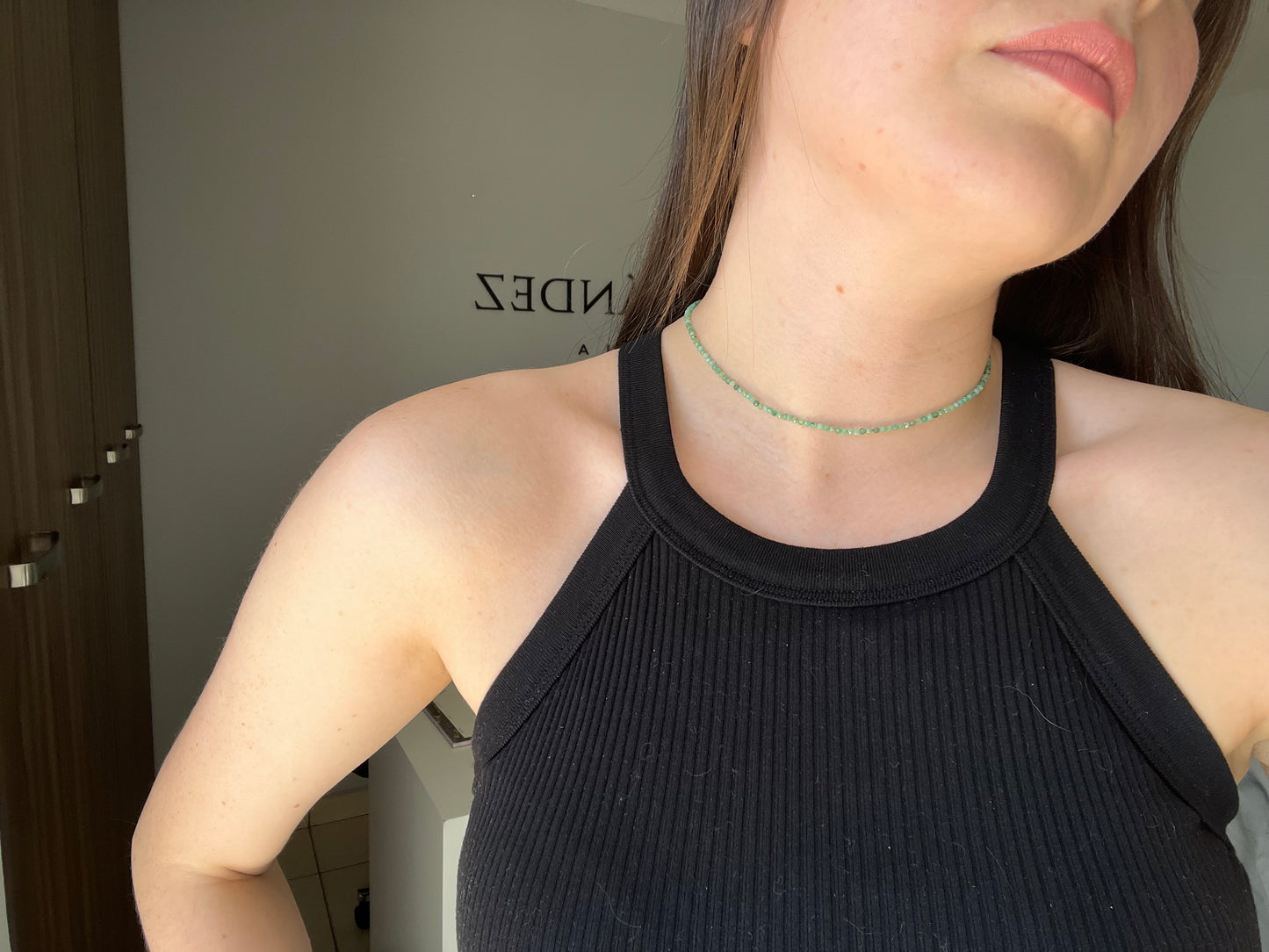 Emerald choker