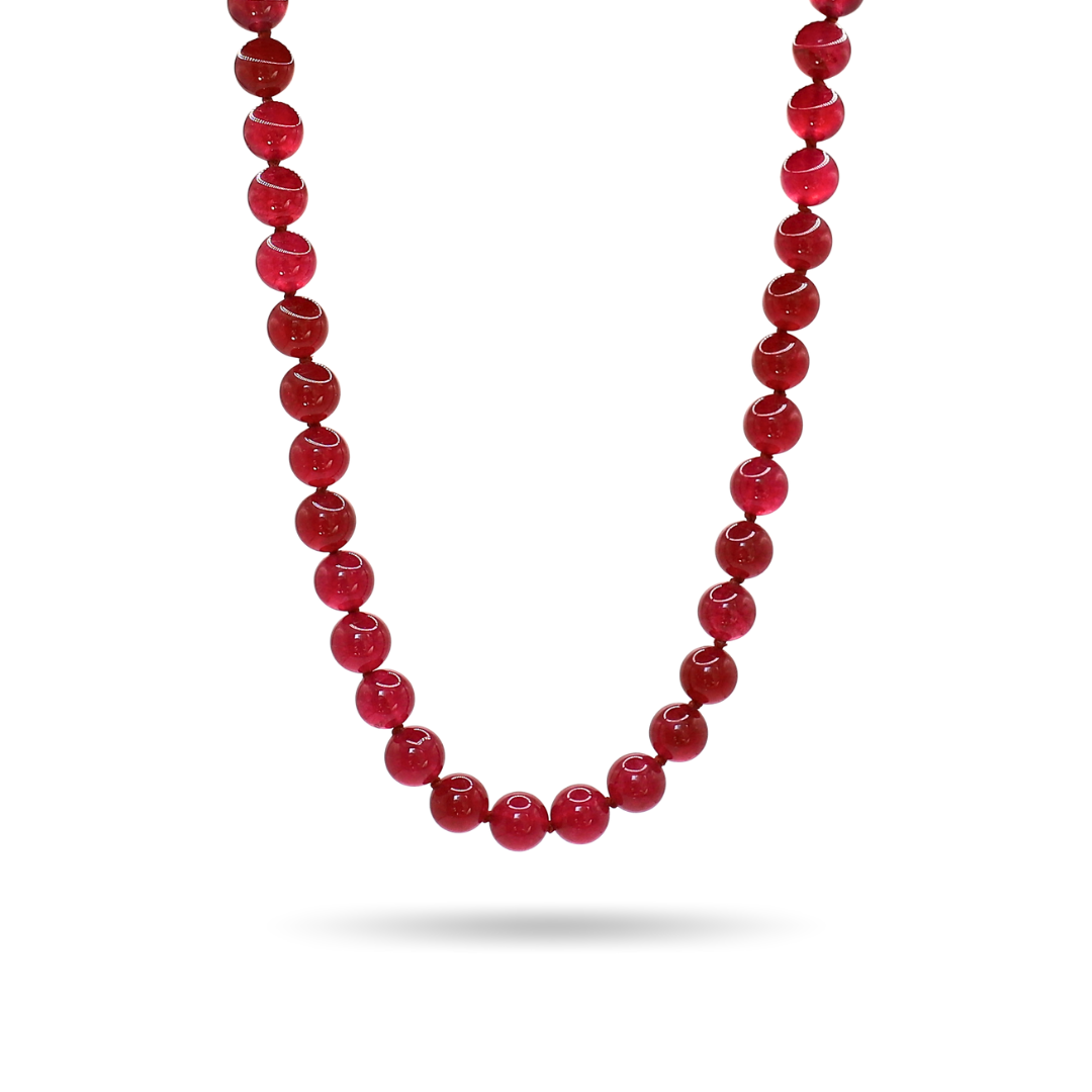 Buduoir red agatha choker