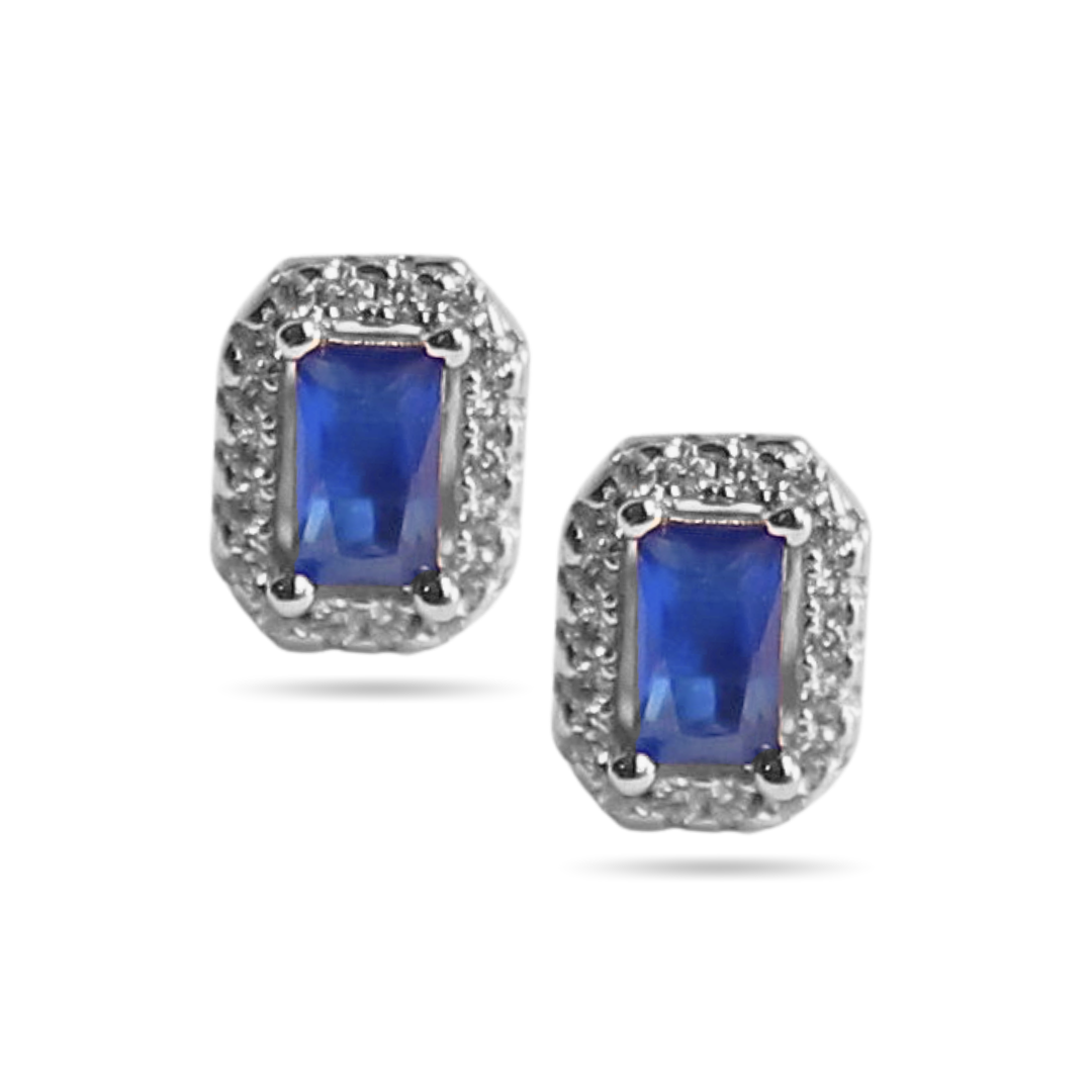 Blue halo studs