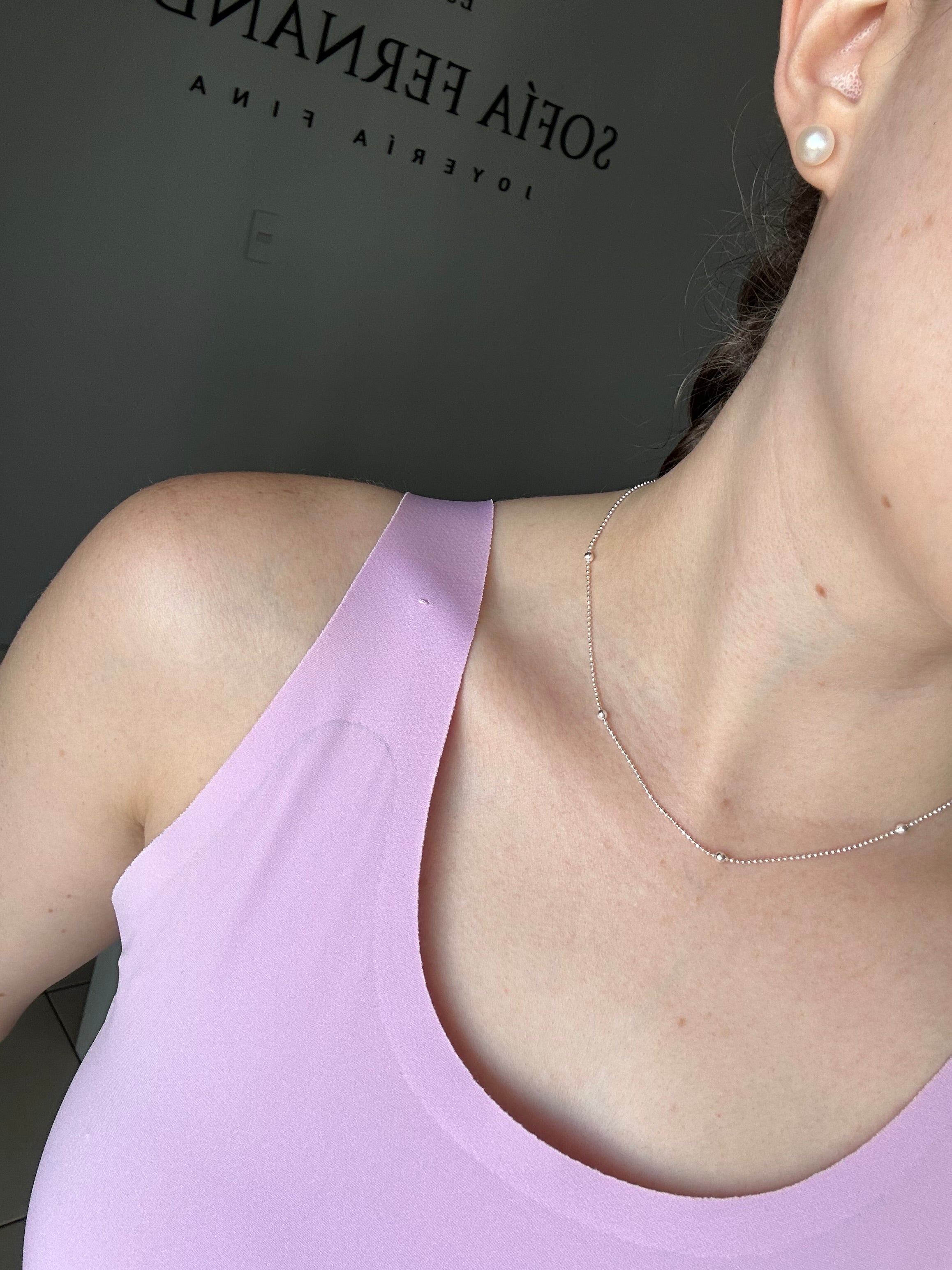 Bubble Silver Choker