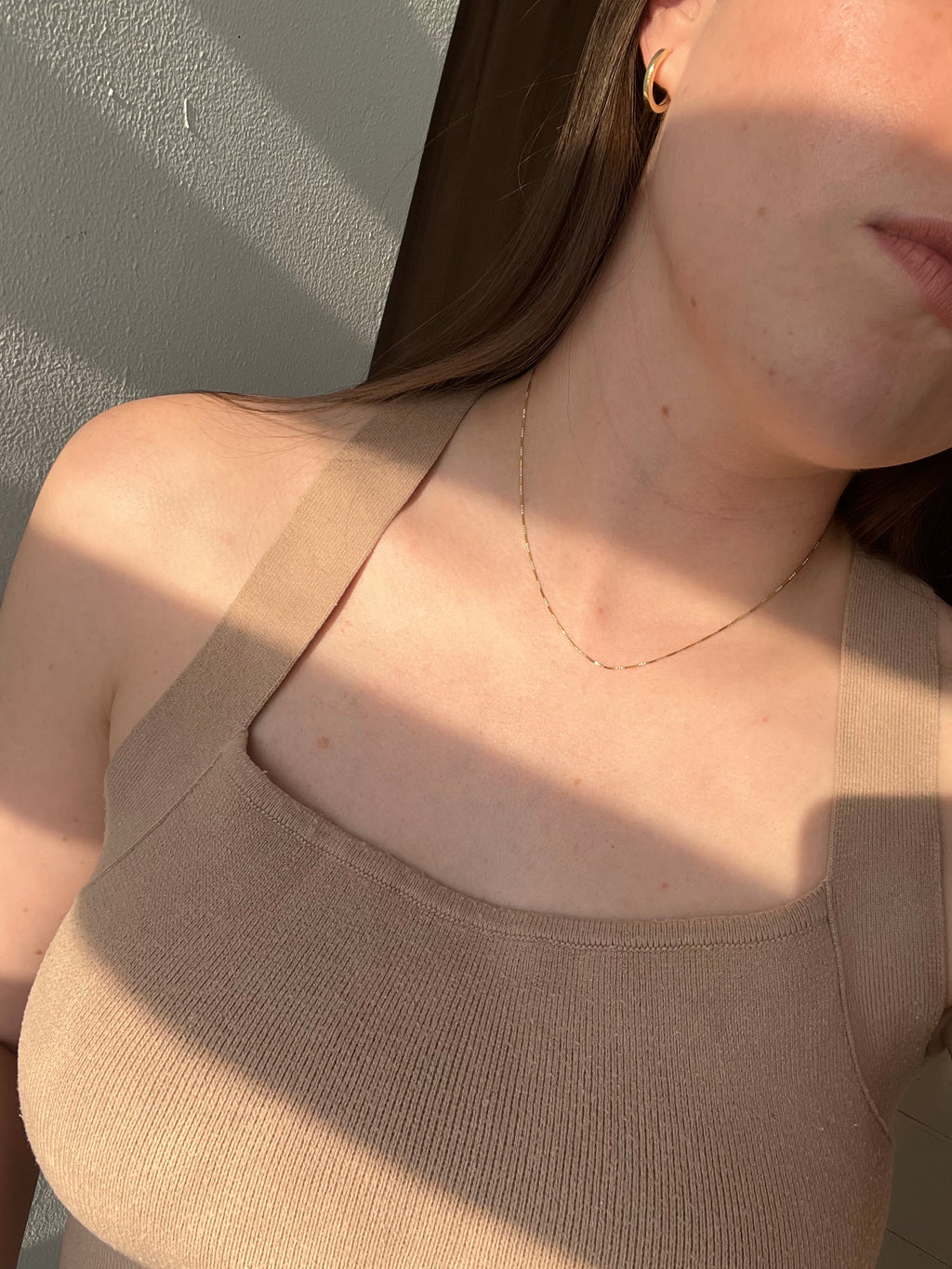 Silver and Golden Necklace