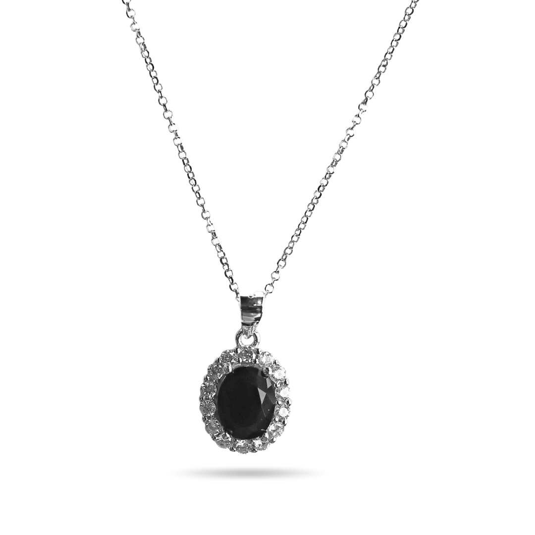 Black Diana necklace