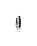 Black Zirconia Huggie