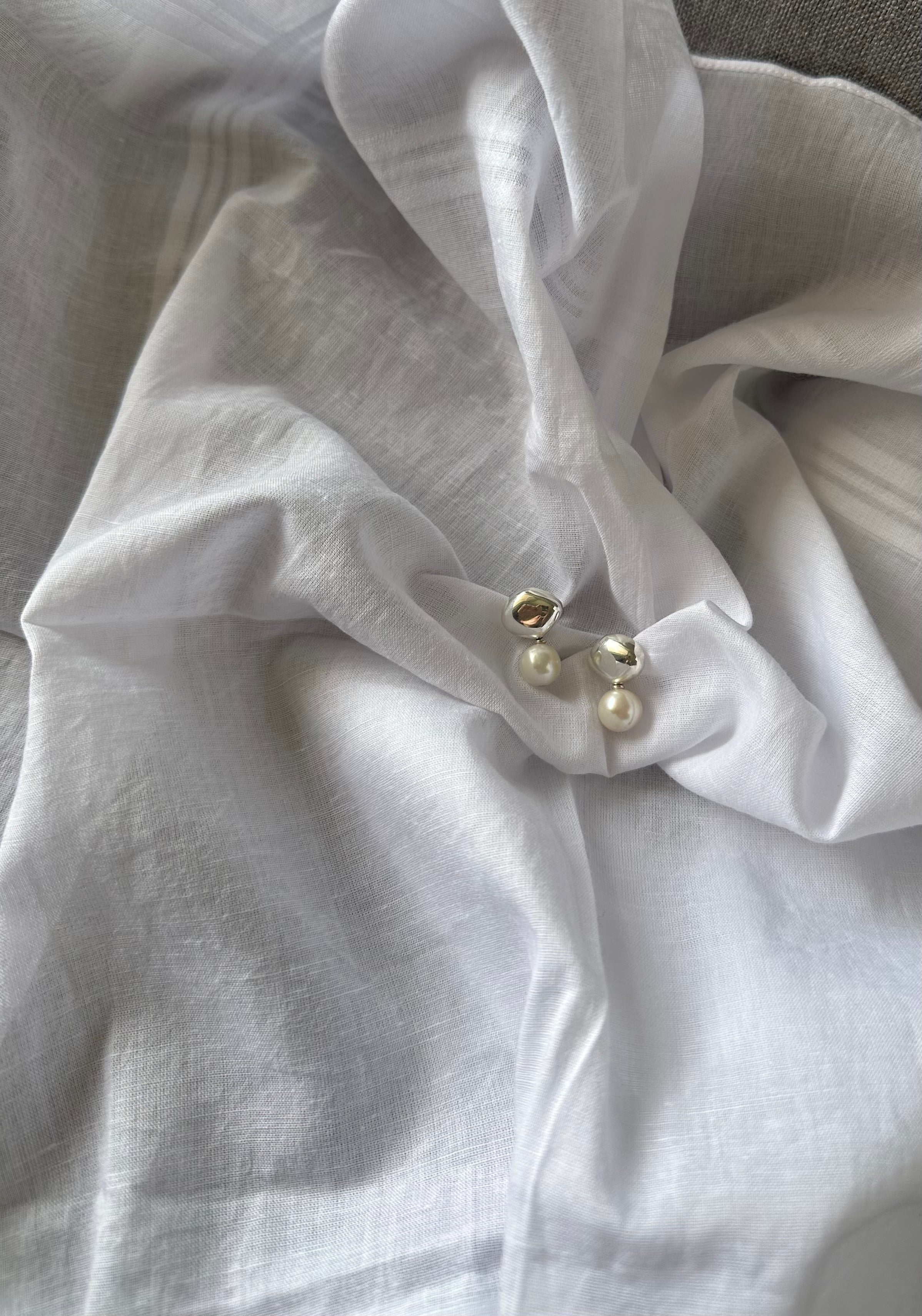 Chunky Pearl Earrings