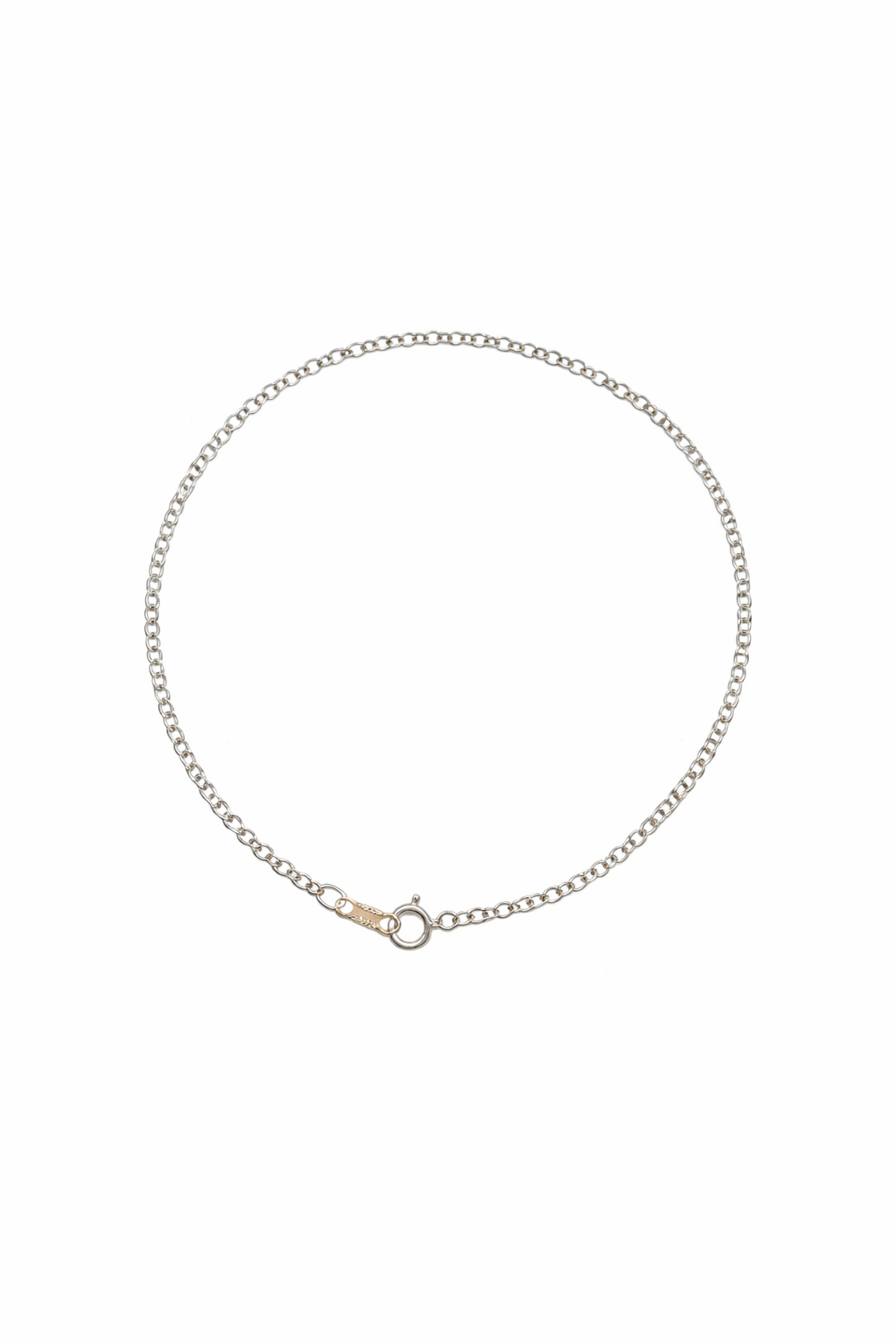 Chain silver bracelet