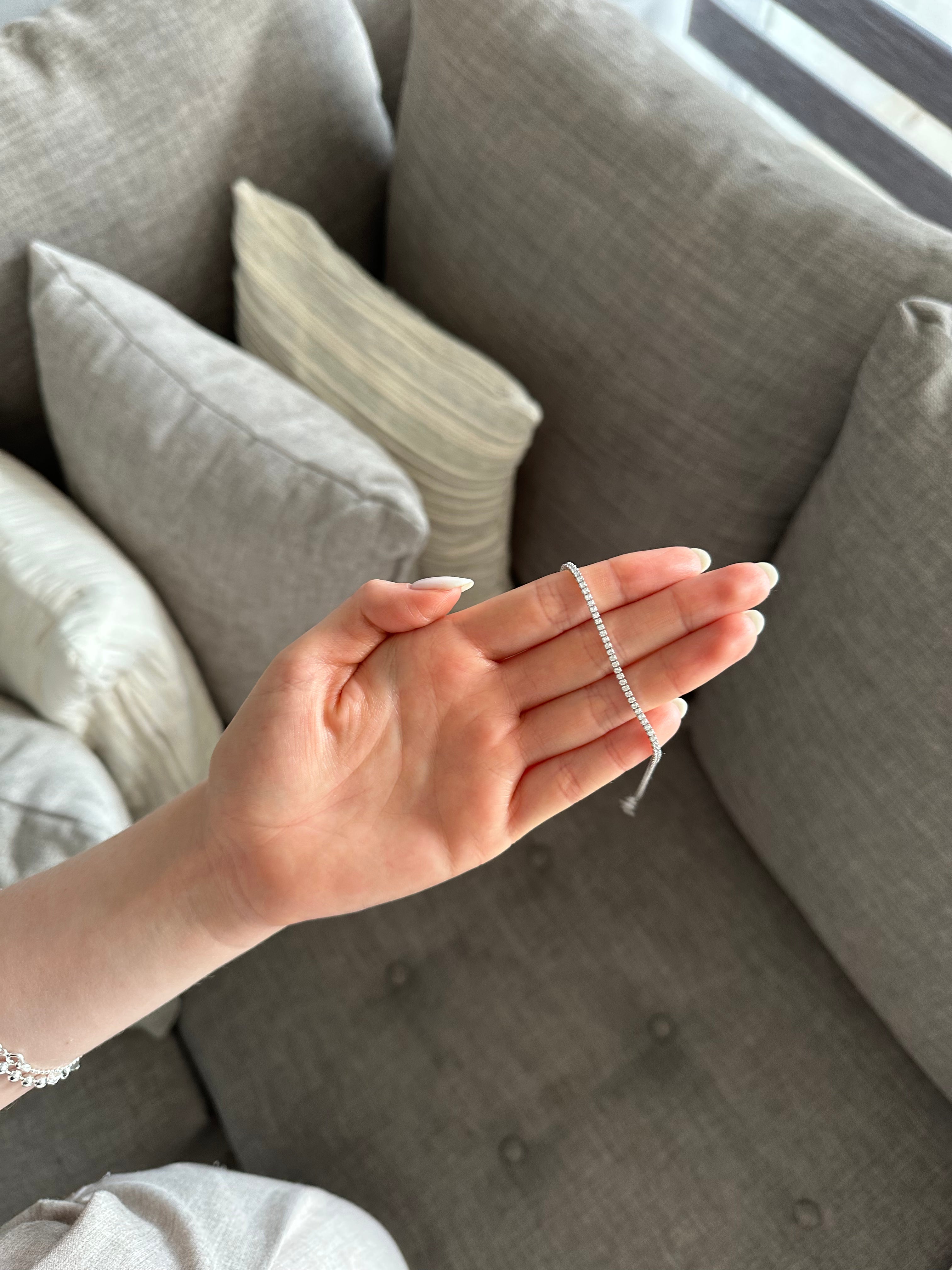 Mini tennis bracelet