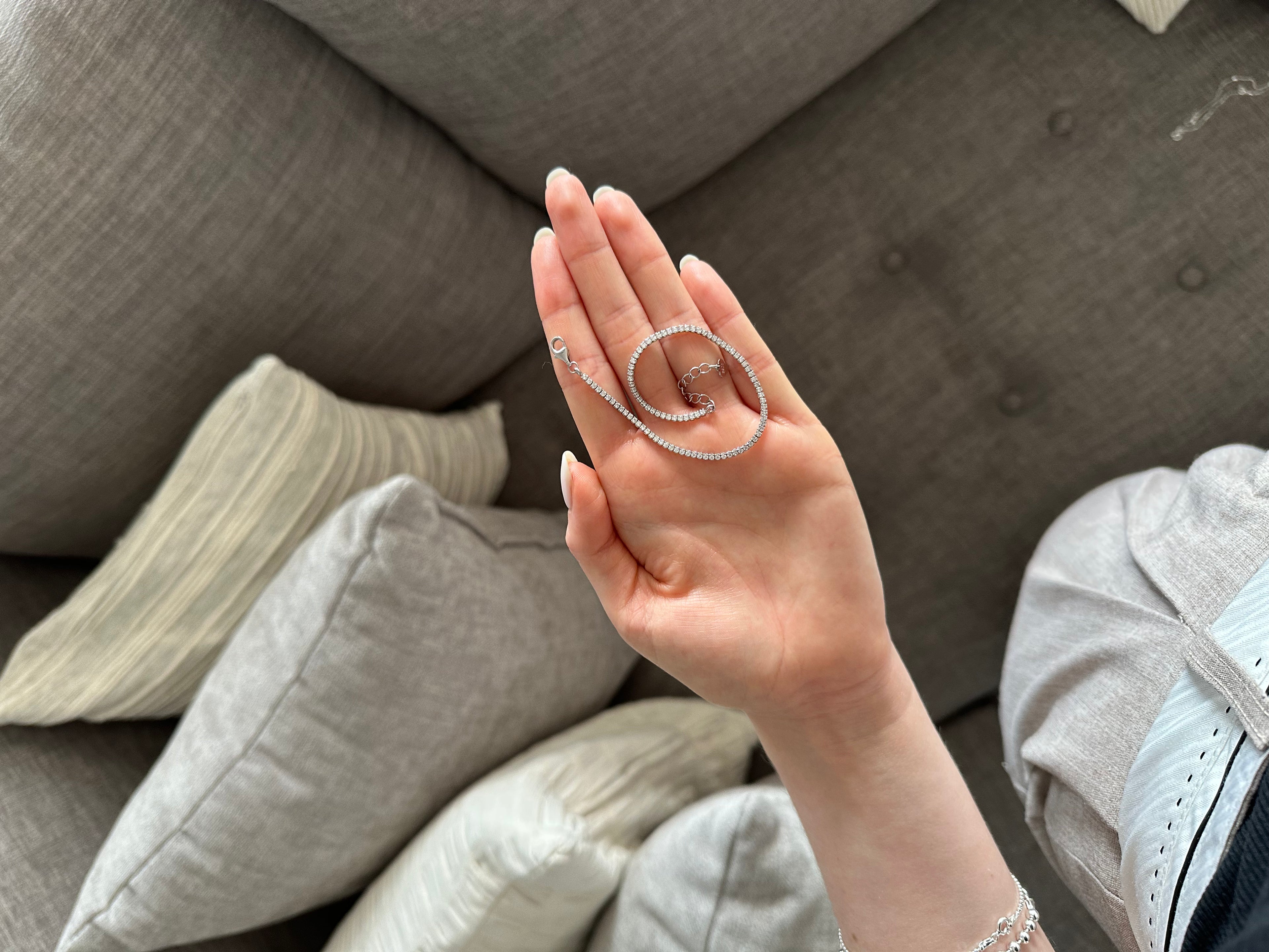 Mini tennis bracelet
