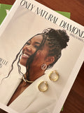 Tube Gold Hoops