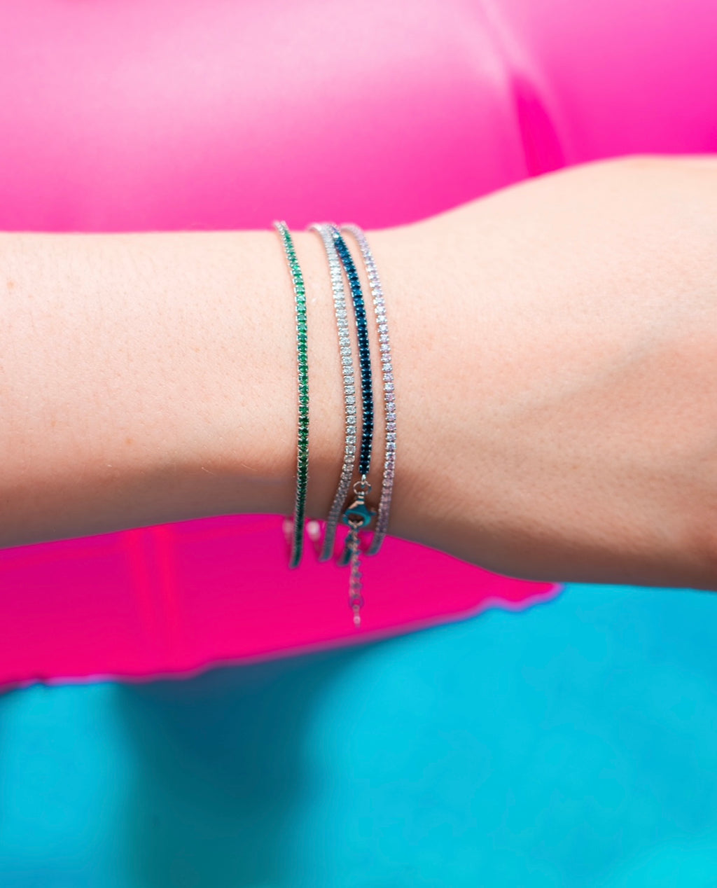 Mini tennis bracelet