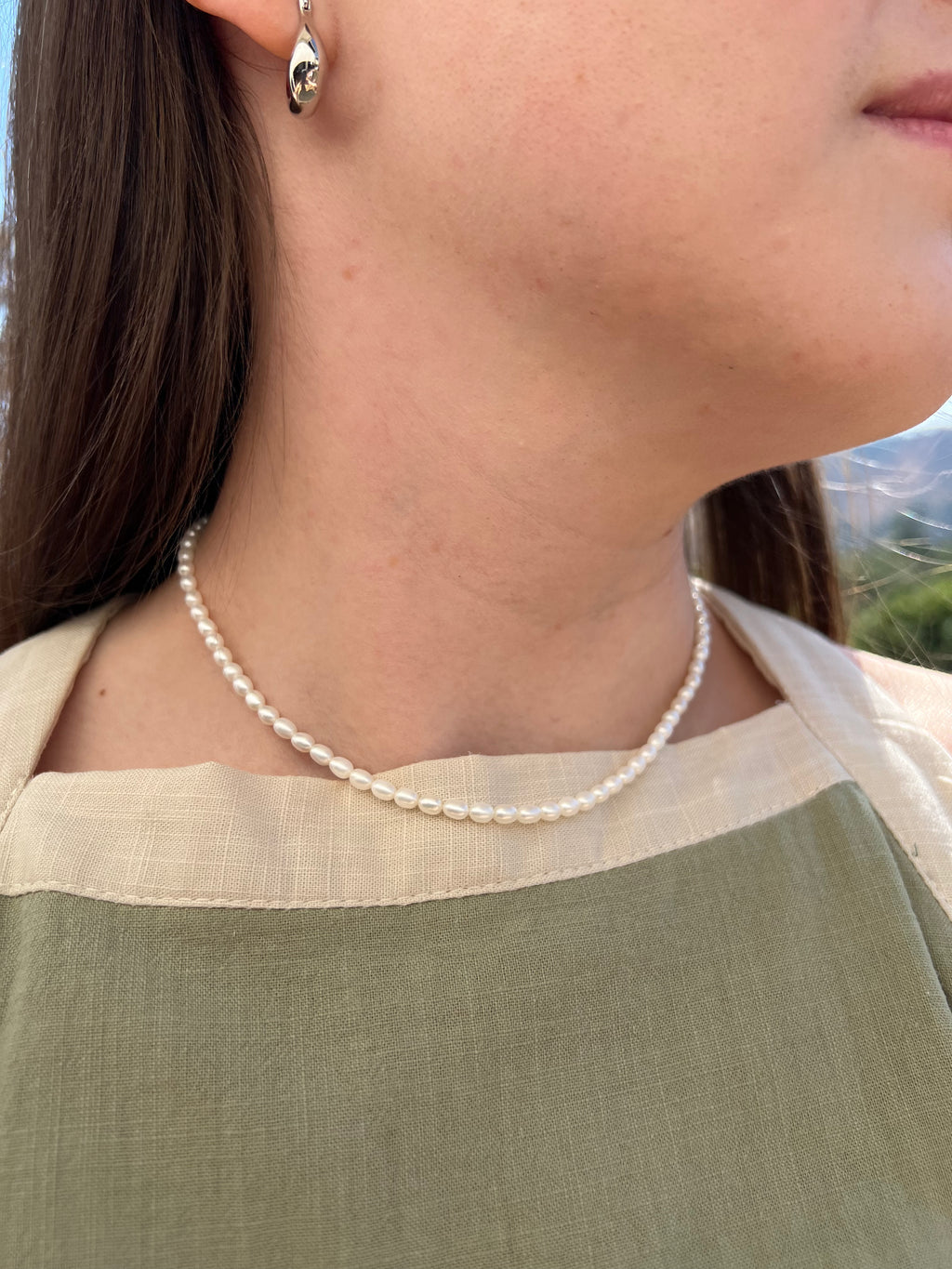 Bean Pearl Choker